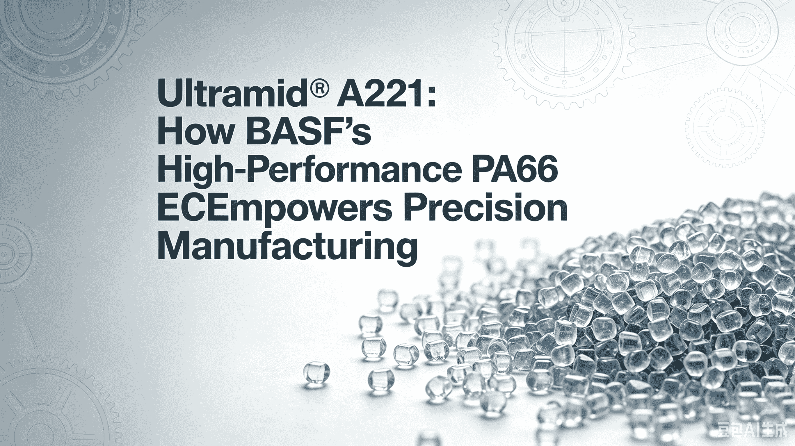 Ultramid® A221: как высокопроизводительный PA66 от BASF способствует прецизионному производству