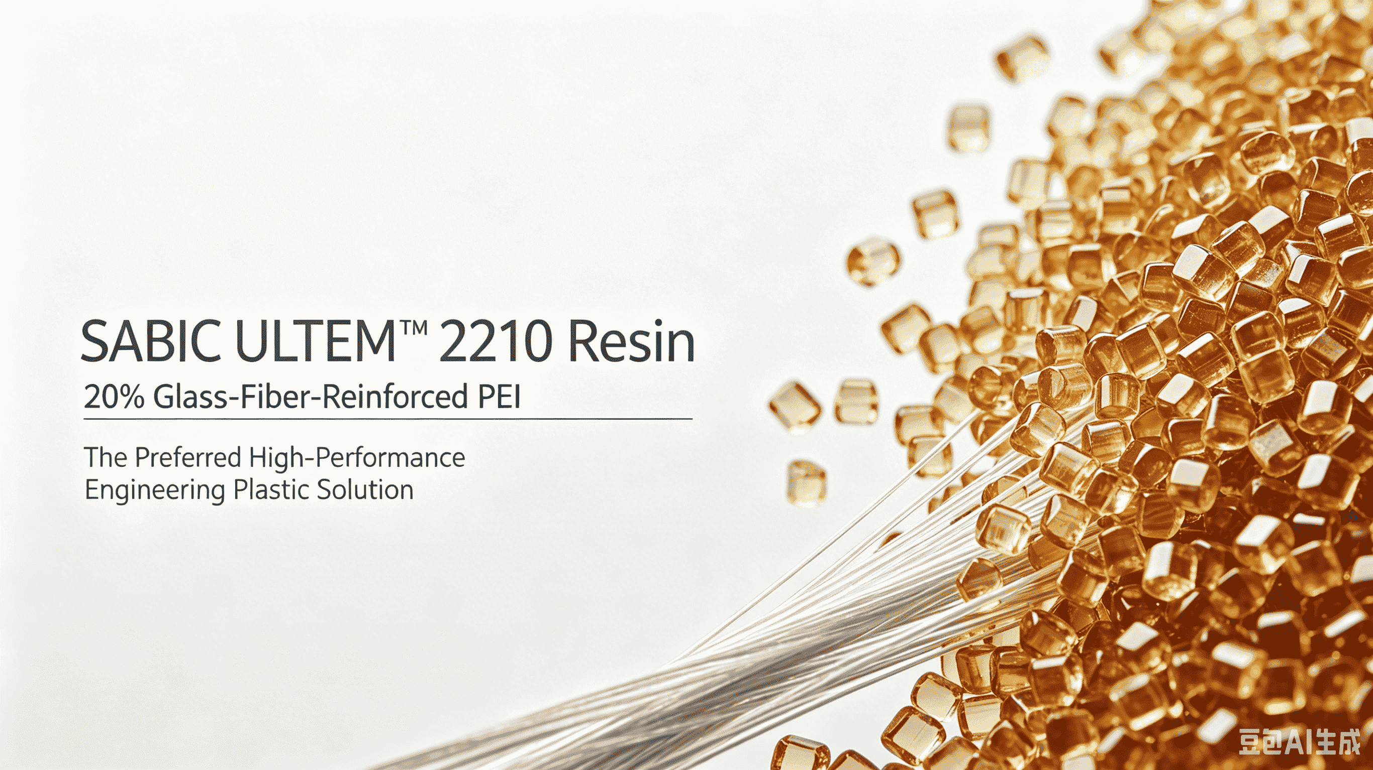 Смола SABIC ULTEM™ 2210: 20% PEI, армированный стекловолокном – предпочтительное высокопроизводительное инженерное пластиковое решение
